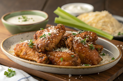 Garlic Parmesan Chicken Wings